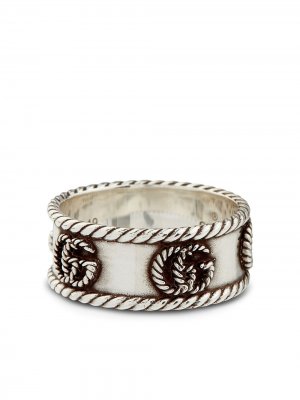 Серебряное кольцо Marmont Gucci. Цвет: серебристый