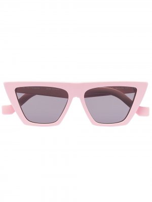 Солнцезащитные очки Trapezium TOL Eyewear. Цвет: розовый