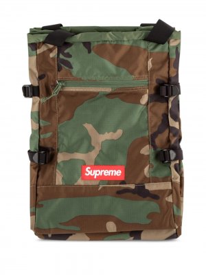 Рюкзак с верхними ручками Supreme. Цвет: зеленый