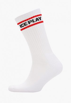 Носки Ice Play. Цвет: белый