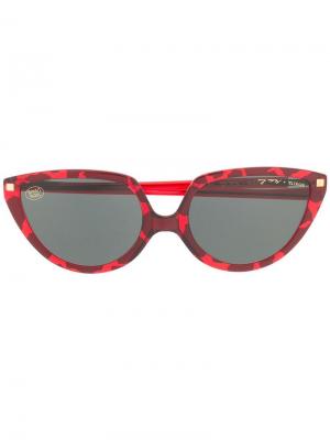 Солнцезащитные очки  x Martine Rose SOS Mykita. Цвет: красный