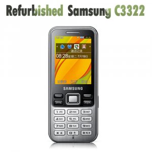Восстановленный оригинальный мобильный телефон  C3322 Samsung