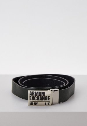 Ремень Armani Exchange. Цвет: зеленый