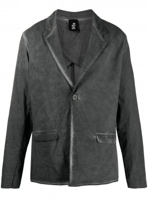 Пиджак с эффектом деграде Thom Krom. Цвет: серый