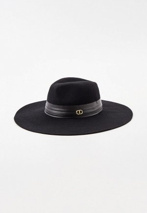 Шляпа Twinset Milano. Цвет: черный