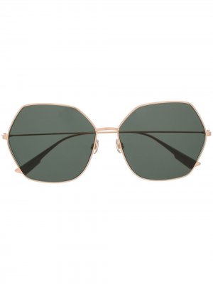 Солнцезащитные очки DiorStellaire8 в оправе геометричной формы Dior Eyewear. Цвет: золотистый