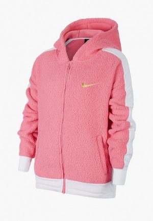 Толстовка Nike. Цвет: розовый