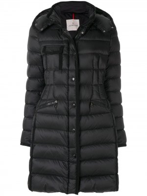 Пуховое пальто Hermine Moncler. Цвет: черный