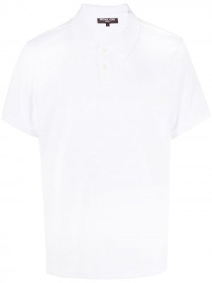 Махровая рубашка поло с короткими рукавами Michael Kors. Цвет: белый