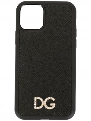 Чехол для iPhone 11 Pro с логотипом Dolce & Gabbana. Цвет: черный
