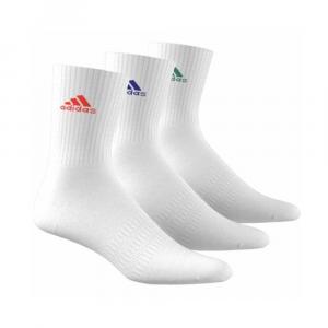 Трехцветные носки  для бега (M) Adidas