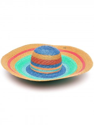 Шляпа в полоску Missoni Mare. Цвет: нейтральные цвета