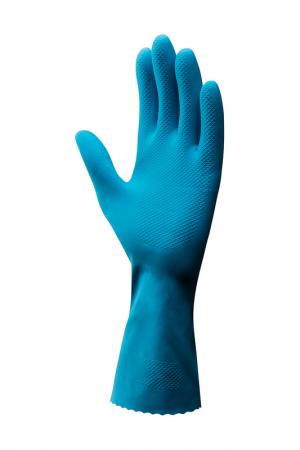 Перчатки Комфорт M VILEDA. Цвет: синий