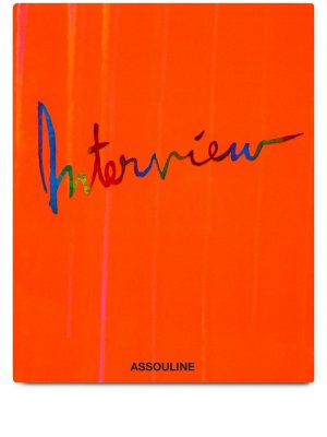 Книга Interview: 50 Years Assouline. Цвет: оранжевый