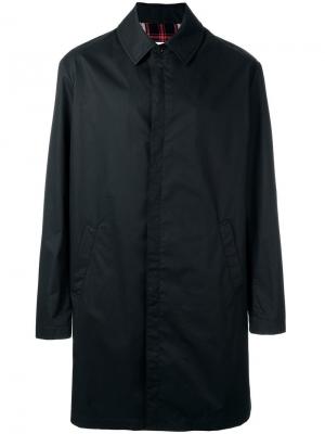 Пальто с подкладкой в клетку Maison Margiela. Цвет: черный