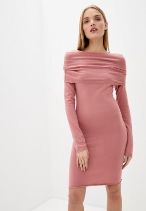 Платье Twinset Milano. Цвет: розовый