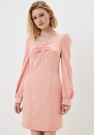 Платье Elsi. Цвет: розовый