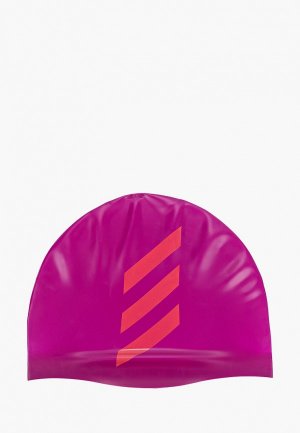 Шапочка для плавания adidas. Цвет: фиолетовый
