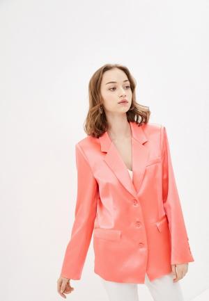 Пиджак Silvian Heach. Цвет: розовый