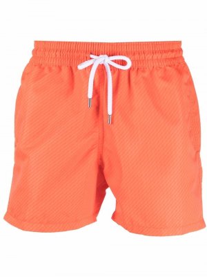 Плавки-шорты с кулиской Frescobol Carioca. Цвет: оранжевый