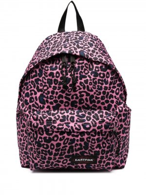 Рюкзак с леопардовым принтом Eastpak. Цвет: розовый