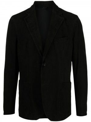 Однобортный пиджак Tagliatore. Цвет: черный