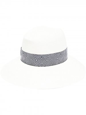 Шляпа-федора Claudette Borsalino. Цвет: белый