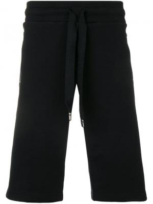 Удлиненные спортивные шорты Dolce & Gabbana. Цвет: черный