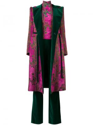 1978 couture three-piece ensemble William Vintage. Цвет: фиолетовый