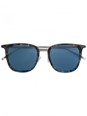 Солнцезащитные очки с затемненными линзами Tomas Maier Eyewear. Цвет: серый