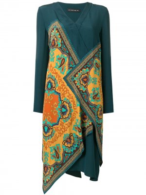 Paisley print dress Etro. Цвет: зеленый