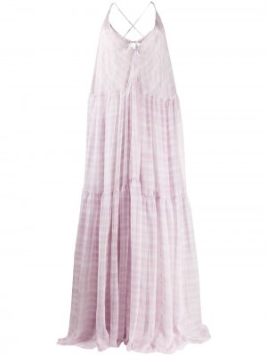 Длинное платье La robe Mistral Jacquemus. Цвет: розовый