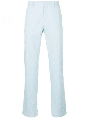 Прямые брюки Cerruti 1881. Цвет: синий