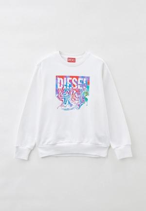 Свитшот Diesel. Цвет: белый