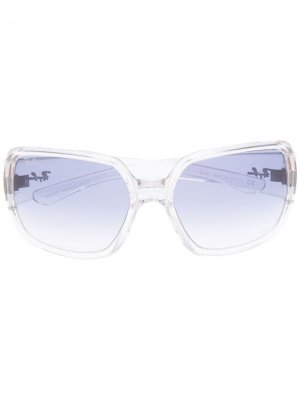 Солнцезащитные очки Powderhorn Ray-Ban. Цвет: белый