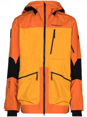 Спортивная куртка Vertical Pro с капюшоном Peak Performance. Цвет: оранжевый
