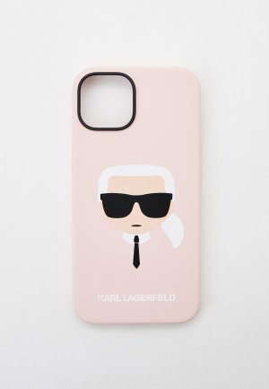 Чехол для iPhone Karl Lagerfeld. Цвет: розовый