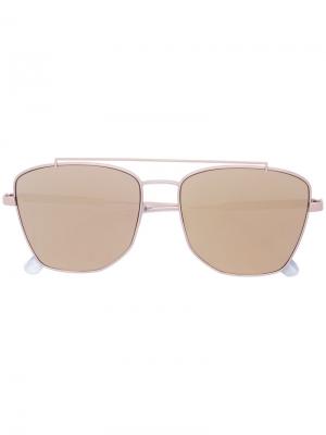 Солнцезащитные очки Concept 79 Vera Wang. Цвет: металлик