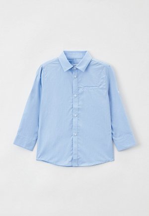 Рубашка Mayoral. Цвет: голубой
