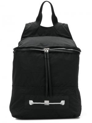 Рюкзак с нашивкой Rick Owens DRKSHDW. Цвет: черный