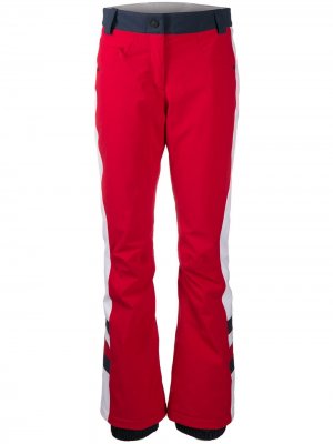 Дутые лыжные брюки из коллаборации с Rossignol Tommy Hilfiger. Цвет: красный