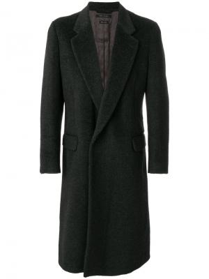 Однобортное пальто Marc Jacobs. Цвет: серый