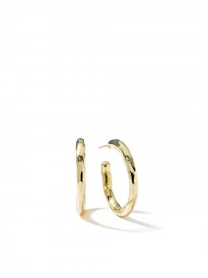 Маленькие золотые серьги-кольца IPPOLITA. Цвет: золотистый