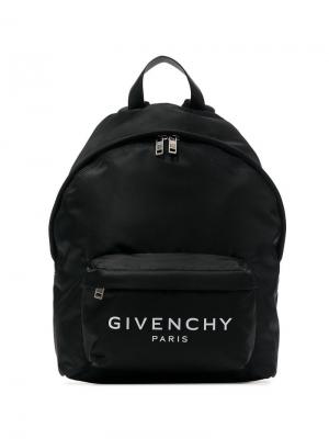 Рюкзак с логотипом Givenchy. Цвет: черный