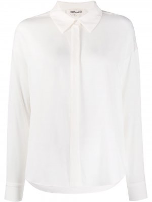 Блузка с длинными рукавами DVF Diane von Furstenberg. Цвет: нейтральные цвета