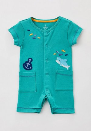 Комбинезон бельевой Mothercare. Цвет: бирюзовый