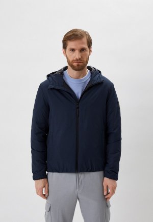 Куртка утепленная Calvin Klein. Цвет: синий
