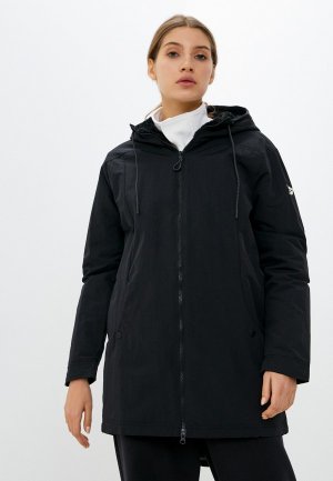 Куртка утепленная Reebok. Цвет: черный
