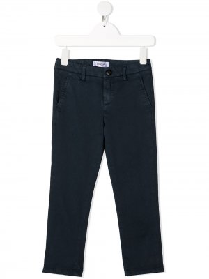 Узкие джинсы средней посадки Dondup Kids. Цвет: синий