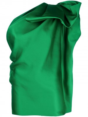 Драпированный топ Switchwear Duchesse AZ FACTORY. Цвет: зеленый